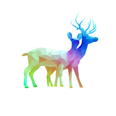 polygon deer