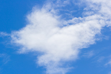 white clouds above the sky