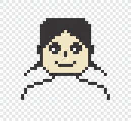 pixel man art