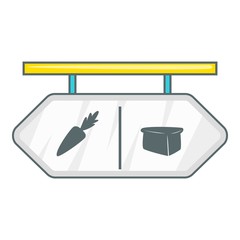 Pointer shop icon. Flat illustration of pointer shop vector icon for web