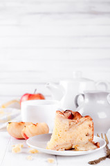 Homemade apple pie