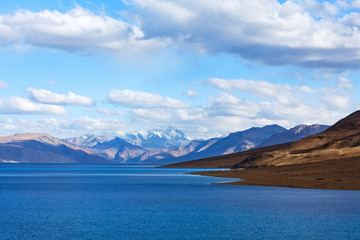 Obraz premium Tso Moriri lake in Ladakh, North India
