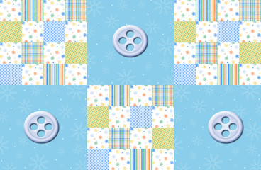 Blue squares Texture