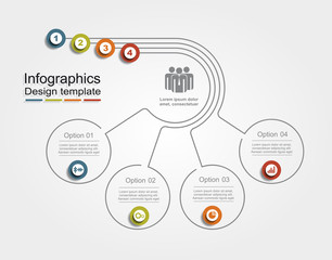 Infographic design template. Vector illustration.