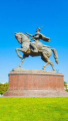 Памятник Амиру Темуру в Ташкенте Узбекистан. Основателю империи Темуридов 