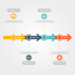 Infographic design template. Vector illustration.