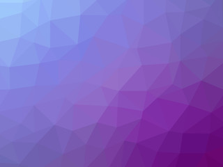Purple blue gradient polygon shaped background