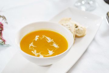 pumpkin cream soup