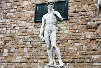 Naklejka premium David by Michelangelo