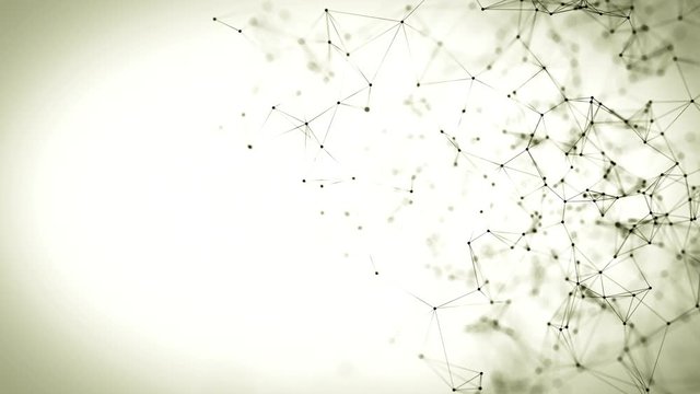Plexus fantasy abstract technology and engineering background