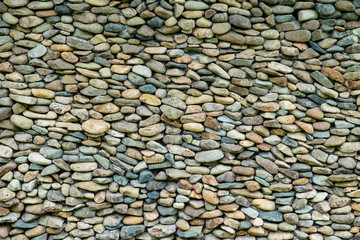 pebble wall texture background