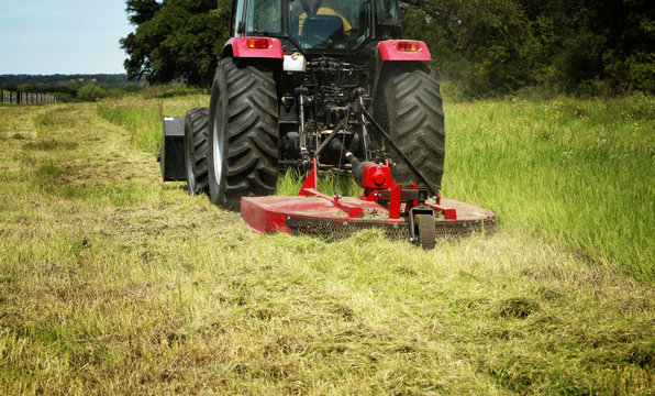 Small tractor for cutting grass sale