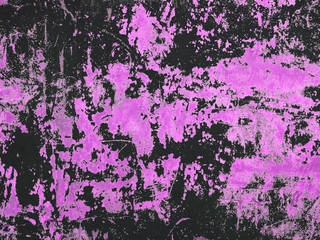 Obraz na płótnie Canvas dirty cracked pink wall texture background