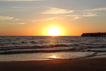 Sunset in Palanga