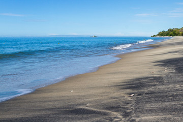 beautiful beach in the pacific coast of Panama