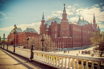 Fototapeta premium Historical Museum on Red Square