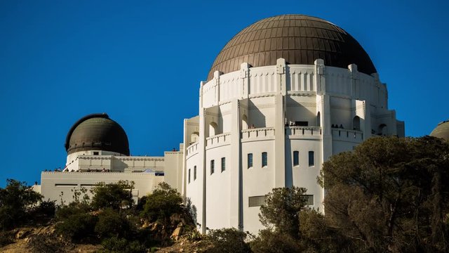 The Griffith Observatory, Los Angeles Day Timelapse