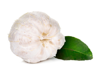 pomelo isolated on the white background