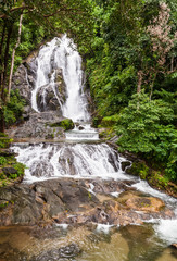 Fototapeta na wymiar Beautiful waterfall in Thailand