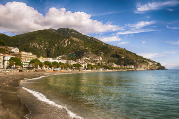 Fototapeta premium details of Maiori Village, Italy