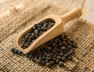 peppercorn in scoop