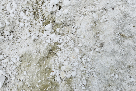 texture chalk quarry