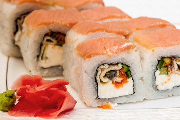 sushi rolls maki