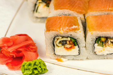 sushi rolls maki