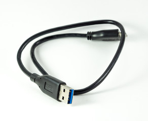 Fototapeta premium USB 3.0 with isolate background