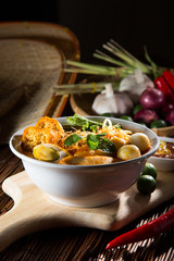  traditional curry spicy noodle soup