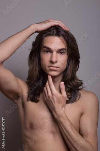Male female man woman transgender Transsexual portrait ...