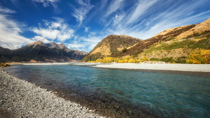 Arthur's Pass National Park in the South Island., New Zealand.