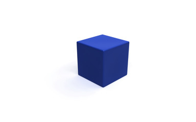 Box on white background