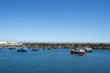 Fototapeta na wymiar Puerto de Cudillero, Asturias, España