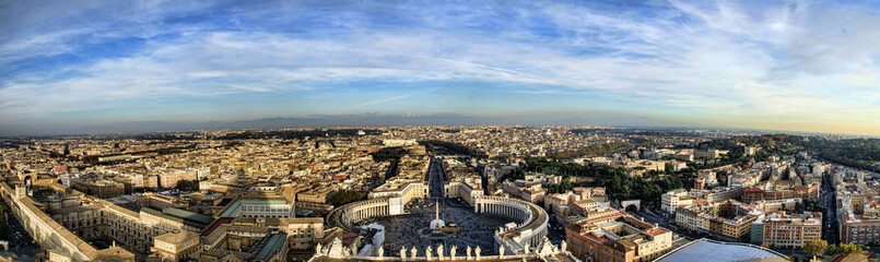Fototapeta premium Roma panoramica