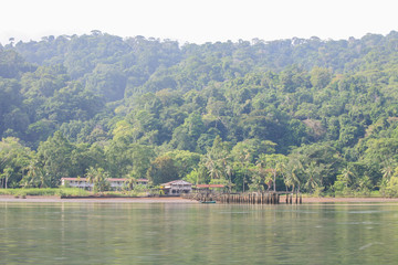 embarcadere et plantation