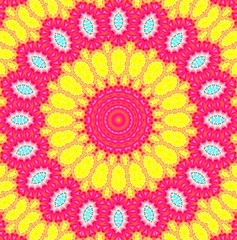 Bright abstract pattern