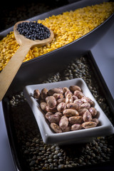 Linsen,Bohnen,Hülsenfrüchte
