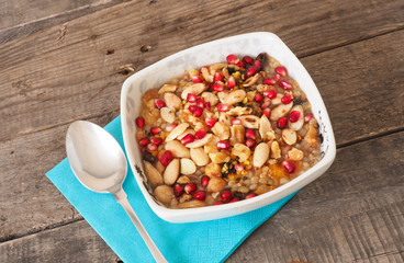 Fresh homemade muesli