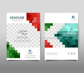 cover design triangle shapes on background.Brochure template layout, cover design,annual report, magazine,Leaflet,presentation background,flyer design. booklet in A4  with Vector Illustration.