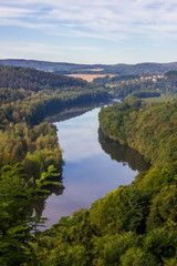 Fototapeta na wymiar Vltava river, Czech Republic