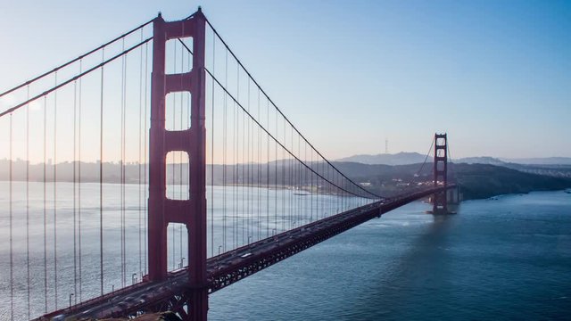 San Francisco Golden Gate Bridge Timelapse