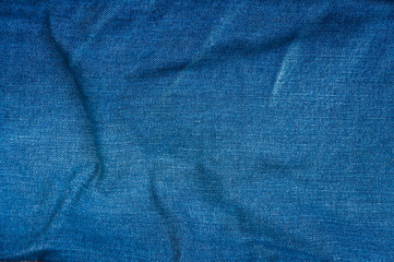 Naklejka premium Blue jean background ,Blue denim jeans texture, Jeans background