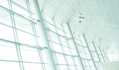 Large light white window modern background