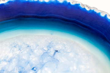 Agate- beautiful, colorful slices and texture
