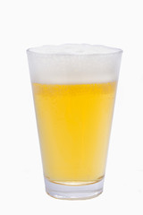 Glass with beer