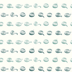 Seamless pattern with Springs for your design