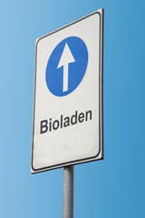 Schild 173 - Bioladen