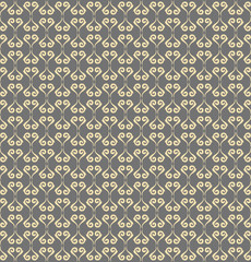 Seamless classic vector golden pattern. Traditional orient ornament