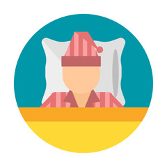 Sleep icon vector illustration